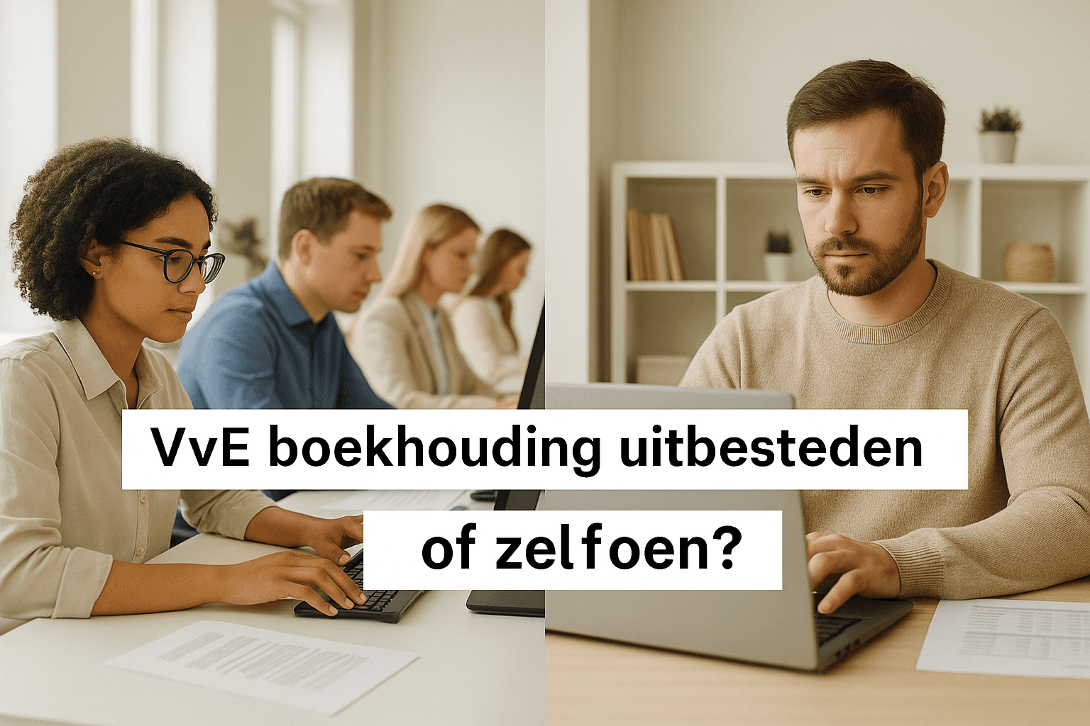 VvE Boekhouden: uitbesteden of zelf doen?
